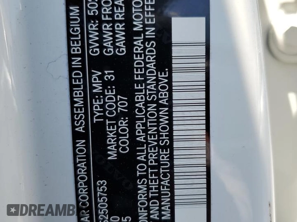 2025 Volvo XC40 Plus Bright Theme с VIN YV4L12UE8S2505753, выставлен на аукционе Copart как лот 60558845 с пробегом 3 688 миль миль и Чистый • Clean title. История ставок и продаж доступна на DreamBid. Изображение 13.