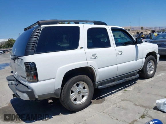 2004 Chevrolet Tahoe Z71 with VIN 1GNEK13T94R315741, listed as a IAAI auction lot 42676177 with 273,646 mi miles and . Bid and sale history available at DreamBid. Image 4.