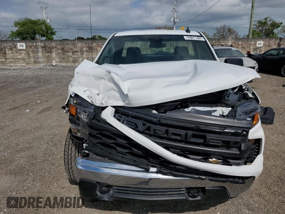 2024 Chevrolet Silverado 1500 Work Truck with VIN 3GCNAAED8RG394392, listed as a Copart auction lot 53158815 with 0 mi miles and Clean Title. Bid and sale history available at carsss.com. Image 5.