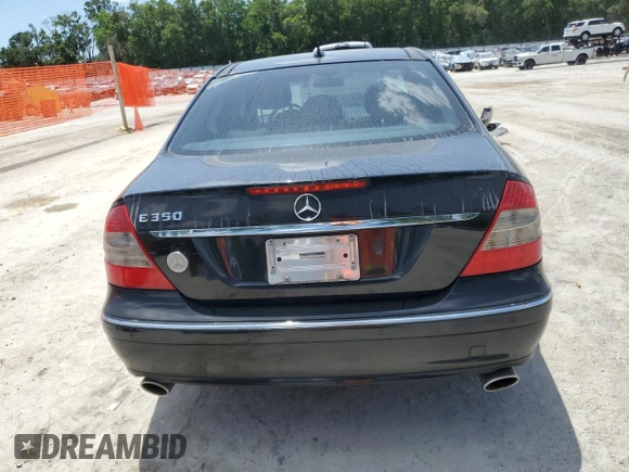 2007 Mercedes-Benz E 350 with VIN WDBUF56X07B168400, listed as a Copart auction lot 55440225 with 207,664 mi miles and Clean Title. Bid and sale history available at carsss.com. Image 6.