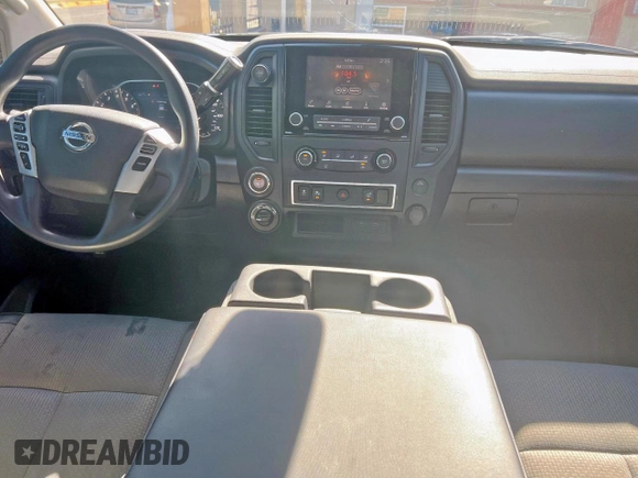 2021 Nissan Titan SV with VIN 1N6AA1EC7MN515710, listed as a Copart auction lot 59066765 with 71,500 mi miles and Clean title. Bid and sale history available at DreamBid. Image 9.