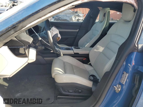 2021 Porsche Taycan Turbo z VIN WP0AC2Y12MSA63960, wystawiony jako Copart lot #71588534 z przebiegiem Nie podano mil oraz Szkoda całkowita • Salvage title. Historia ofert i sprzedaży dostępna na DreamBid. Obrazek 7.