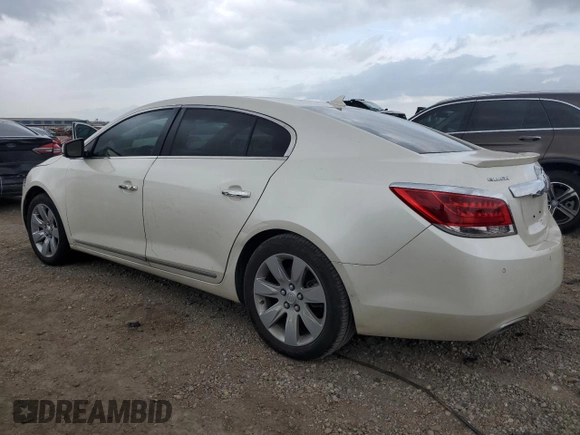 2011 Buick LaCrosse CXL with VIN 1G4GC5GC8BF225801, listed as a Copart auction lot 47377985 with 100,620 mi miles and Salvage title. Bid and sale history available at DreamBid. Image 2.