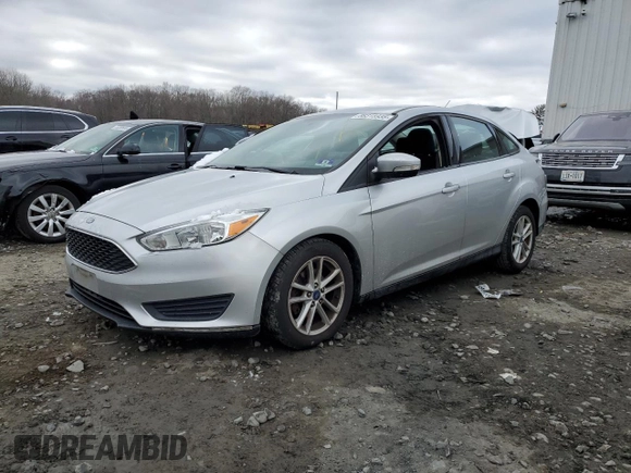 2017 Ford Focus SE with VIN 1FADP3F29HL285806, listed as a Copart auction lot 88315935 with 132,716 mi miles and Salvage Title. Bid and sale history available at carsss.com. Image 1.