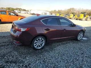 2016 Acura ILX with VIN 19UDE2F33GA011323, listed as a Copart auction lot 87594655 with 126,375 mi miles and Salvage Title. Bid and sale history available at carsss.com. Image 3.