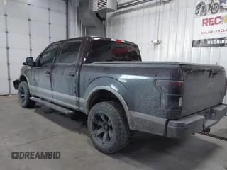 2018 Ford F-150 XL with VIN 1FTEW1EG0JKD08033, listed as a IAAI auction lot 41434712 with 110,386 mi miles. Bid and sale history available at carsss.com. Image 3.