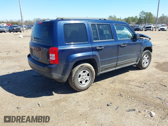 2012 Jeep Patriot Sport with VIN 1C4NJPBA4CD586619, listed as a IAAI auction lot 41732742 with 180,742 mi miles and . Bid and sale history available at DreamBid. Image 4.