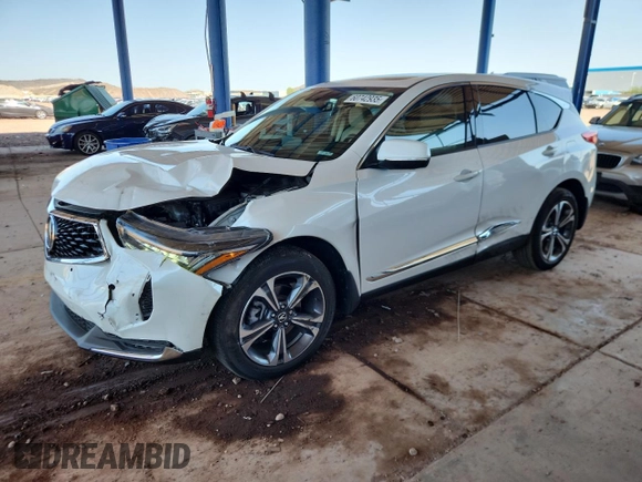 2024 Acura RDX Advance with VIN 5J8TC2H78RL012167, listed as a Copart auction lot 60742935 with 8,456 mi miles and Salvage title. Bid and sale history available at DreamBid. Image 1.