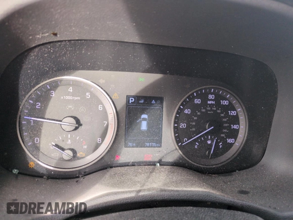 2016 Hyundai Tucson SE z VIN KM8J23A47GU237004, wystawiony jako Copart lot #86397284 z przebiegiem 78 115 mil mil oraz Szkoda całkowita • Salvage title. Historia ofert i sprzedaży dostępna na DreamBid. Obrazek 9.