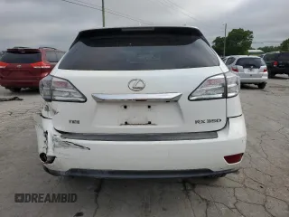 2011 Lexus RX 350 with VIN 2T2BK1BA1BC086776, listed as a Copart auction lot 56932025 with 133,107 mi miles and Clean Title. Bid and sale history available at DreamBid. Image 6.