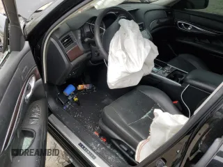 2016 Infiniti Q70 with VIN JN1BY1PR5GM720394, listed as a Copart auction lot 52748025 with Not provided miles and Salvage title. Bid and sale history available at DreamBid. Image 8.