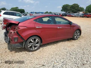 2014 Hyundai Elantra SE with VIN 5NPDH4AE4EH481375, listed as a Copart auction lot 58931095 with 187,303 mi miles and Salvage title. Bid and sale history available at DreamBid. Image 3.