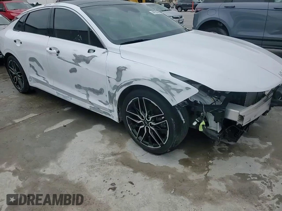 2022 Kia K5 GT with VIN 5XXG44J81NG125092, listed as a Copart auction lot 44750305 with 62,612 mi miles and Salvage Title. Bid and sale history available at carsss.com. Image 14.