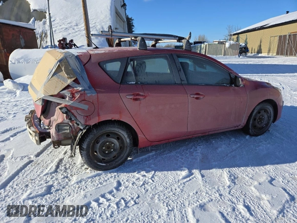 2011 Mazda 3 GX with VIN JM1BL1KF7B1900768, listed as a Copart auction lot 42123295 with 213,560 mi miles and Salvage Title. Bid and sale history available at carsss.com. Image 3.