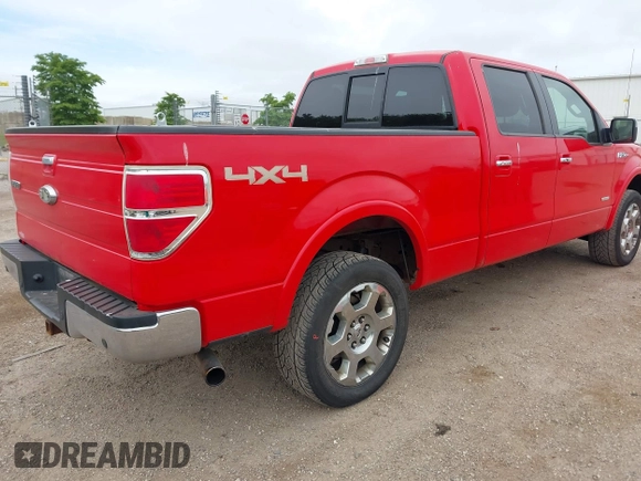 2012 Ford F-150 XL with VIN 1FTFW1ET8CKD64354, listed as a IAAI auction lot 42308178 with 102,277 mi miles and . Bid and sale history available at DreamBid. Image 4.