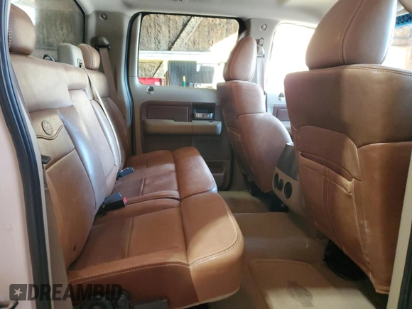 2005 Ford F-150 XLT with VIN 1FTPW14545KE70536, listed as a Copart auction lot 45959845 with 185,522 mi miles and Clean Title. Bid and sale history available at carsss.com. Image 10.
