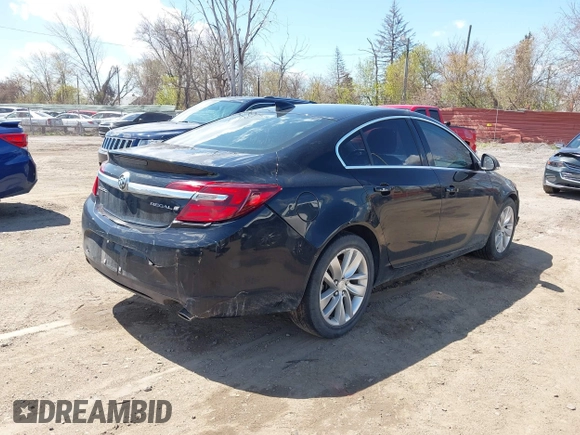 2015 Buick Regal Premium I with VIN 2G4GN5EX6F9208123, listed as a IAAI auction lot 42082556 with 168,725 mi miles. Bid and sale history available at carsss.com. Image 4.