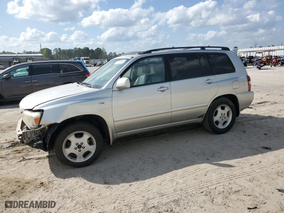 2005 Toyota Highlander with VIN JTEDP21A450088909, listed as a Copart auction lot 51628585 with 245,526 mi miles and Salvage Title. Bid and sale history available at carsss.com. Image 1.
