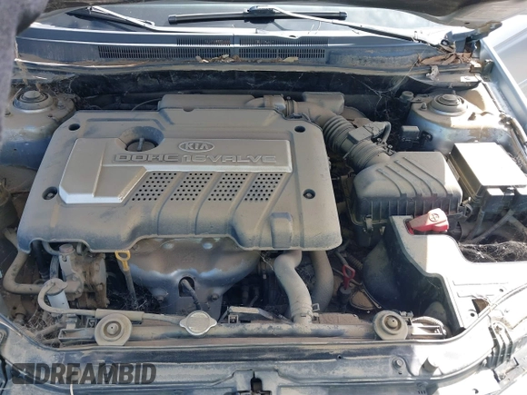 2004 Kia Spectra LX with VIN KNAFE122645052206, listed as a IAAI auction lot 41767864 with 63,866 mi miles. Bid and sale history available at carsss.com. Image 10.
