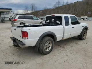 2000 Ford Ranger XLT with VIN 1FTZR15X0YTA48536, listed as a Copart auction lot 46986615 with 159,319 mi miles and Salvage Title. Bid and sale history available at carsss.com. Image 3.