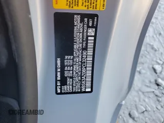 2023 BMW 4 Series z VIN WBS63AZ08PCL32490, wystawiony jako Copart lot #80233944 z przebiegiem 1 769 mil mil oraz Szkoda całkowita • Salvage title. Historia ofert i sprzedaży dostępna na DreamBid. Obrazek 13.