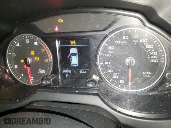 2013 Audi Q5 Premium Plus with VIN WA1LFBFP0DA060222, listed as a Copart auction lot 51655685 with 201,055 mi miles and Non Repairable. Bid and sale history available at carsss.com. Image 9.