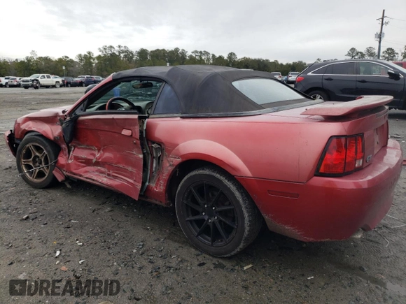2001 Ford Mustang GT Deluxe with VIN 1FAFP45X31F105218, listed as a Copart auction lot 88575125 with 179,730 mi miles and Non Repairable. Bid and sale history available at carsss.com. Image 2.