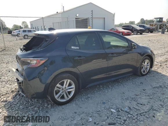 2021 Toyota Corolla Hatchback SE with VIN JTND4MBE9M3118005, listed as a Copart auction lot 69073254 with 65,938 mi miles and Salvage Title. Bid and sale history available at carsss.com. Image 3.