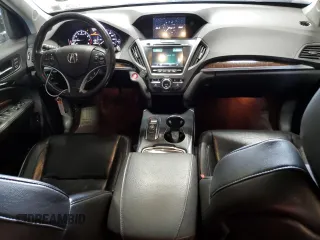 2017 Acura MDX Technology with VIN 5FRYD4H52HB016419, listed as a Copart auction lot 59323645 with 106,206 mi miles and Salvage title. Bid and sale history available at DreamBid. Image 8.