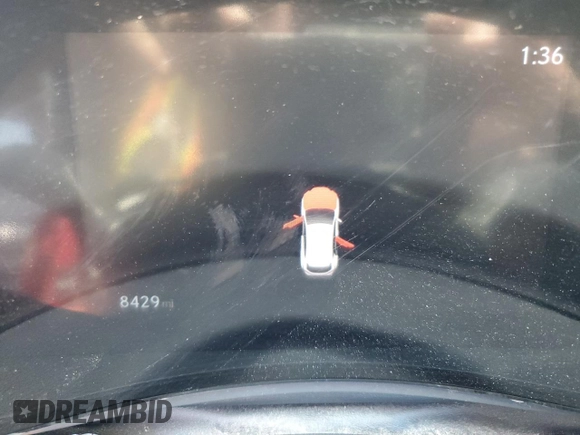 2025 Lexus NX 350h Luxury with VIN 2T2HKCEZ5SC032842, listed as a Copart auction lot 67185635 with 8,429 mi miles and Salvage title. Bid and sale history available at DreamBid. Image 9.