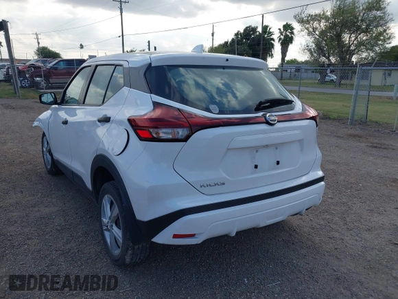 2021 Nissan Kicks S with VIN 3N1CP5BV1ML542279, listed as a IAAI auction lot 40703997 with 35,946 mi miles and . Bid and sale history available at DreamBid. Image 3.