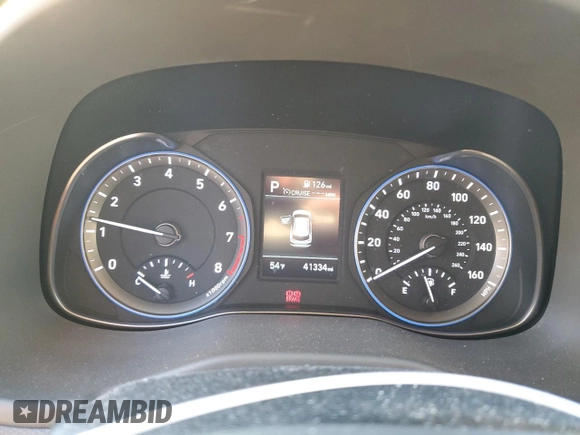 2020 Hyundai Kona SEL with VIN KM8K2CAA9LU419775, listed as a Copart auction lot 70791932 with 41,334 mi miles. Bid and sale history available at carsss.com. Image 9.