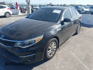2017 Kia Optima LX with VIN 5XXGT4L30HG152700, listed as a IAAI auction lot 41826259 with 143,438 mi miles. Bid and sale history available at carsss.com. Image 6.