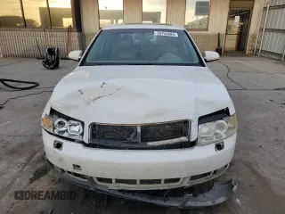 2003 Audi A4 1.8T with VIN WAULC68E03A333284, listed as a Copart auction lot 76754804 with 0 mi miles and Clean Title. Bid and sale history available at carsss.com. Image 5.