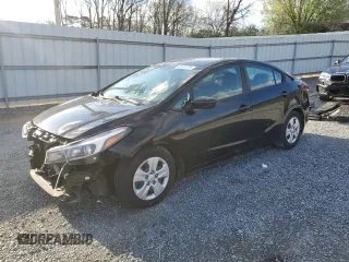 2017 Kia Forte LX with VIN 3KPFK4A79HE069988, listed as a Copart auction lot 48630705 with 147,359 mi miles and Salvage Title. Bid and sale history available at carsss.com. Image 1.