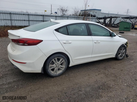 2018 Hyundai Elantra SEL with VIN 5NPD84LF0JH218803, listed as a Copart auction lot 80876394 with 145,475 mi miles and Salvage Title. Bid and sale history available at carsss.com. Image 3.