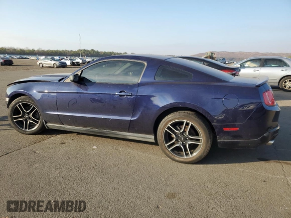 2012 Ford Mustang V6 Premium with VIN 1ZVBP8AM5C5233817, listed as a Copart auction lot 81332364 with 111,097 mi miles and Salvage Title. Bid and sale history available at carsss.com. Image 2.