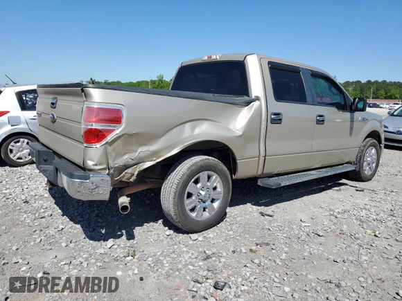2010 Ford F-150 XL with VIN 1FTFW1CV6AFC27519, listed as a Copart auction lot 52773375 with 256,320 mi miles and Salvage Title. Bid and sale history available at carsss.com. Image 3.