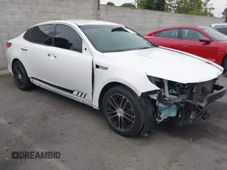 2016 Kia Optima LX with VIN 5XXGT4L30GG060095, listed as a IAAI auction lot 42517400 with 117,072 mi miles and . Bid and sale history available at DreamBid. Image 1.