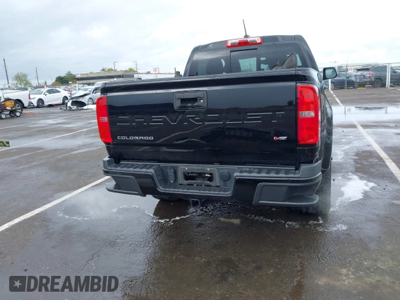 2021 Chevrolet Colorado 2WD LT with VIN 1GCGSCEN7M1239057, listed as a IAAI auction lot 41920091 with 44,066 mi miles and . Bid and sale history available at DreamBid. Image 17.