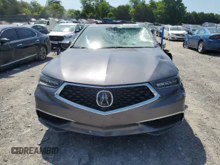 2020 Acura TLX w/Technology Pkg with VIN 19UUB2F49LA005036, listed as a Copart auction lot 56857254 with 24,332 mi miles and Salvage Title. Bid and sale history available at carsss.com. Image 5.
