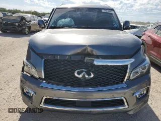 2016 Infiniti QX80 with VIN JN8AZ2NF5G9613678, listed as a Copart auction lot 70924094 with Not Provided miles and Salvage Title. Bid and sale history available at carsss.com. Image 5.