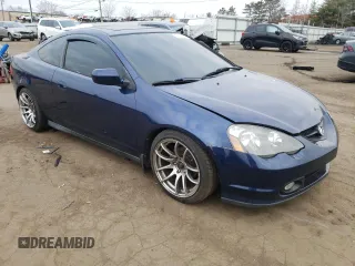 2004 Acura RSX with VIN JH4DC54824S004212, listed as a Copart auction lot 49097295 with 128,111 mi miles and Salvage Title. Bid and sale history available at carsss.com. Image 4.