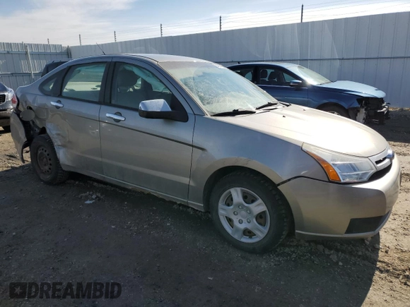 2008 Ford Focus S with VIN 1FAHP34N58W119781, listed as a Copart auction lot 54217965 with 189,971 mi miles and Salvage Title. Bid and sale history available at carsss.com. Image 4.