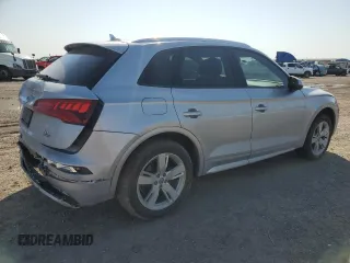 2018 Audi Q5 Premium with VIN WA1ANAFY9J2015010, listed as a Copart auction lot 52415665 with 103,420 mi miles and Salvage Title. Bid and sale history available at carsss.com. Image 3.