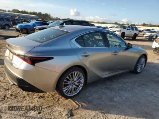 2022 Lexus IS with VIN JTHDA1D24N5121008, listed as a Copart auction lot 78969984 with 0 mi miles and Salvage Title. Bid and sale history available at carsss.com. Image 3.