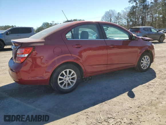 2017 Chevrolet Sonic LT with VIN 1G1JD5SH2H4103474, listed as a Copart auction lot 46789205 with 84,611 mi miles and Salvage title. Bid and sale history available at DreamBid. Image 3.