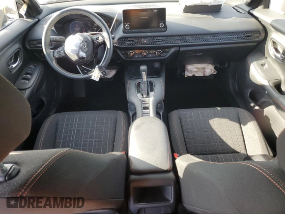 2024 Honda HR-V Sport with VIN 3CZRZ1H57RM732097, listed as a Copart auction lot 45940745 with 8,870 mi miles and Salvage Title. Bid and sale history available at DreamBid. Image 8.