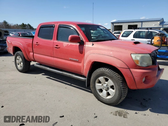 2005 Toyota Tacoma with VIN 5TEMU52N45Z069891, listed as a Copart auction lot 53718295 with 187,559 mi miles and Salvage title. Bid and sale history available at DreamBid. Image 4.