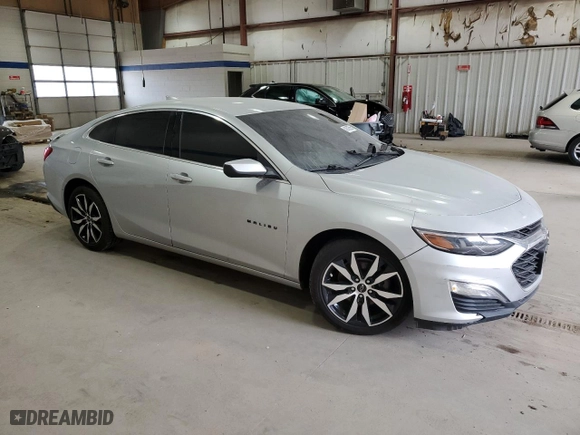 2020 Chevrolet Malibu RS with VIN 1G1ZG5ST7LF079751, listed as a Copart auction lot 49106555 with 130,744 mi miles and Salvage Title. Bid and sale history available at carsss.com. Image 4.